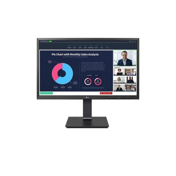 Ips lg 24bp75cp 23.8 pulgadas 5ms 1920x1080 hdmi usb - c displayport altavoces reg. altura cam