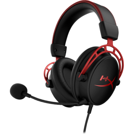 HP HyperX Cloud Alpha Auriculares Alámbrico Diadema Juego Negro, Rojo
