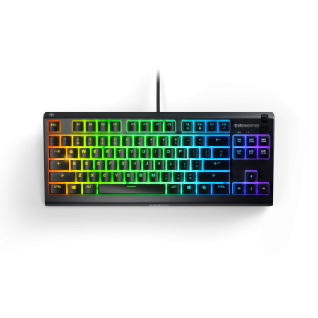 Steelseries APEX 3 TKL teclado USB QWERTY Inglés de EE. UU. Negro