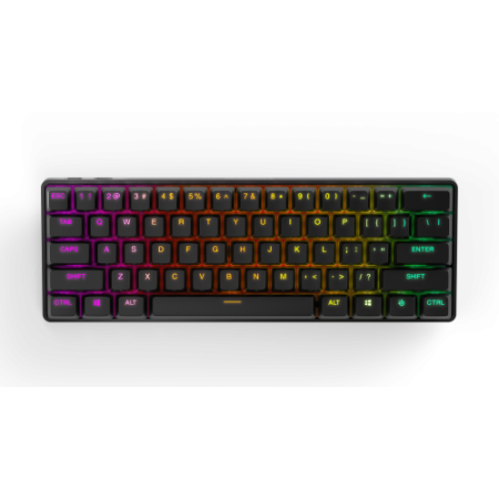 Steelseries Apex Pro Mini Wireless teclado USB + RF Wireless + Bluetooth QWERTY Inglés de EE. UU. Negro