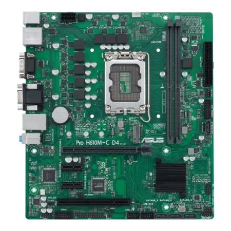 ASUS PRO H610M-C D4-CSM Intel H610 LGA 1700 micro ATX