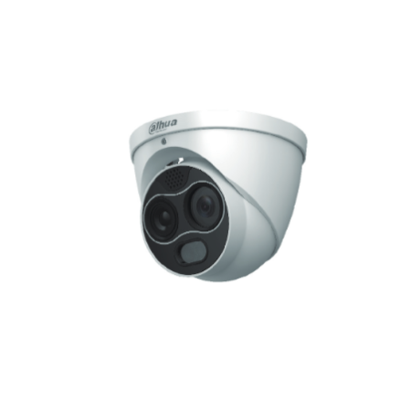 (DHI-TPC-DF1241-B2F2-DW-S2) DAHUA CÁMARA IP DOMO LITE MINI HÍBRIDA TÉRMICA + VISIBLE, 256*192, 4MP, 2+2MM POE