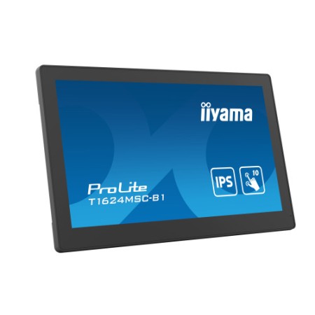 MONITOR IIYAMA 15,6″ PCAP BEZEL FREE FRONT, 10P TOUCH, 1920X1080, HDMI, 385CD/M2 (WITH TOUCH), 800:1, USB INTERFACE, SD-CARD, ME