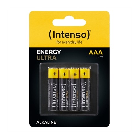 Pack de pilas alcalinas intenso energy ultra aaa lr03 4 unidades