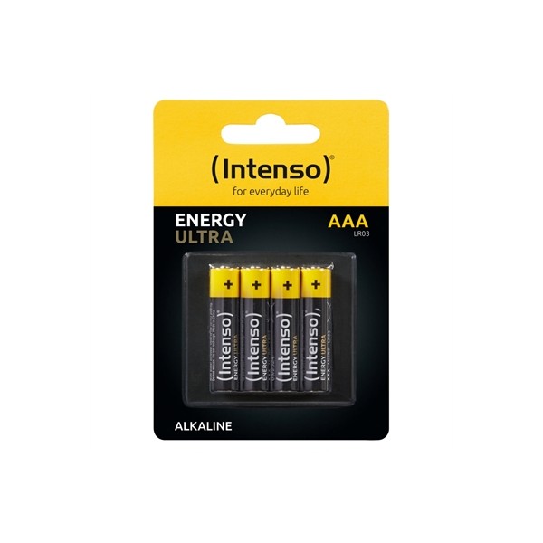 Pack de pilas alcalinas intenso energy ultra aaa lr03 4 unidades