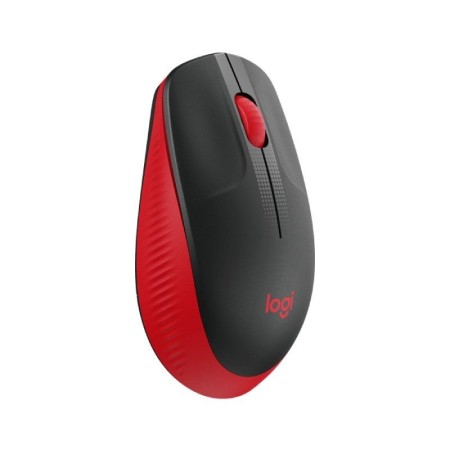 Ratón Inalámbrico Logitech M190/ Hasta 1000 DPI/ Rojo