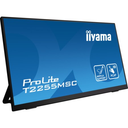 MONITOT IIYAMA 22″ TACTIL CAPACITIVO, T2255MSC-B1, IPS, 60HZ, 5 MS, HDMI, USB, DISPLAYPORT, ALT, VESA 100 x 100