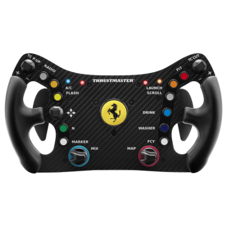 Thrustmaster Ferrari 488 GT3 Negro Volante Analógico/Digital PC