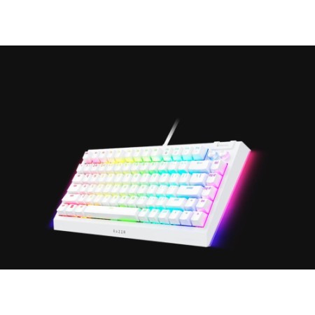TECLADO RAZER BLACKWIDOW V4 75% BLANCO (USA) (RZ03-05001700-R3M1)