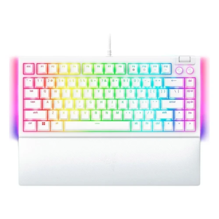 TECLADO RAZER BLACKWIDOW V4 75% BLANCO (USA) (RZ03-05001700-R3M1)