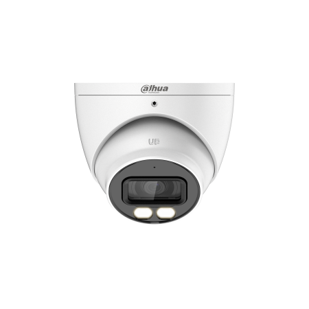 (DH-HAC-HDW1809TP-A-LED-0280B) DAHUA CÁMARA HÍBRIDA DOMO LITE FULL-COLOR 4K WDR CON AUDIO ÓPTICA FIJA 2.8MM