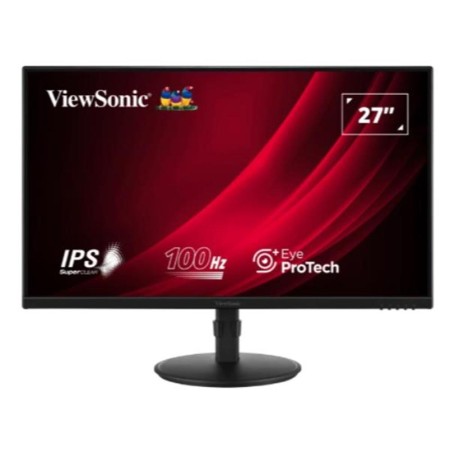 Monitor led 27 pulgadas viewsonic va2708 - hdj ips -  fhd -  dp -  hdmi -  vga -  100hz -  5ms -  vesa 100x100