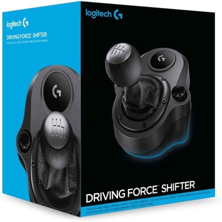 Palanca de Cambio Logitech Driving Force Shifter para Volantes G293 - G920 y G29/ 6 Velocidades