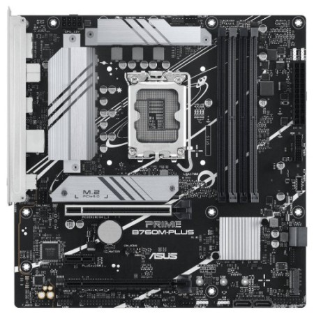 PLACA ASUS PRIME B760M-PLUS,INTEL,1700,B760,4DDR5,128GB,HDMI+DP,4SATA+2M.2,5USB 3.2+1USB-C,2.5GB,MATX
