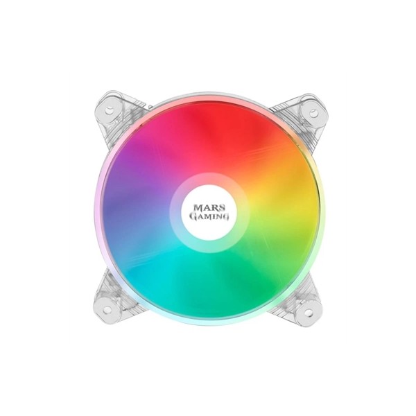 Ventilador caja mars gaming mfg chroma ultra silent 120mm rgb