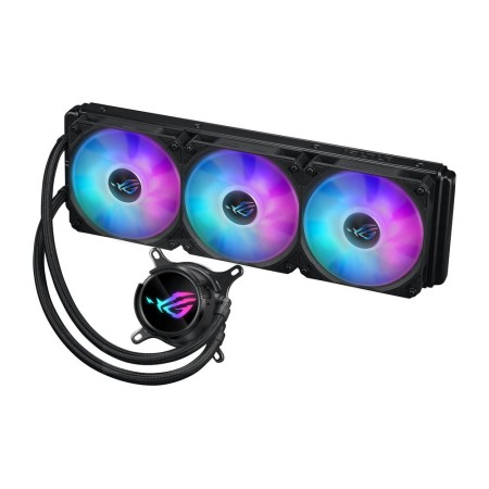 Kit refrigeracion liquida asus rog strix lc iii 360 argb 3x 120mm negro