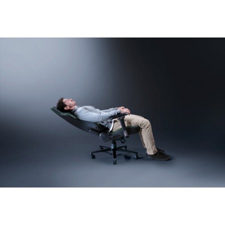Razer Iskur V2 Butaca para jugar Asiento acolchado Negro, Verde