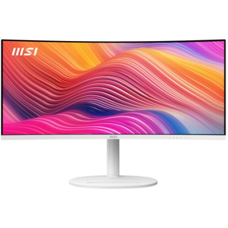 MSI MONITOR MODERN MD342CQPW. 34″ VA CURVO 1500R. 3440X1440. 120 HZ. BLANCO