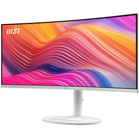 MSI MONITOR MODERN MD342CQPW. 34″ VA CURVO 1500R. 3440X1440. 120 HZ. BLANCO