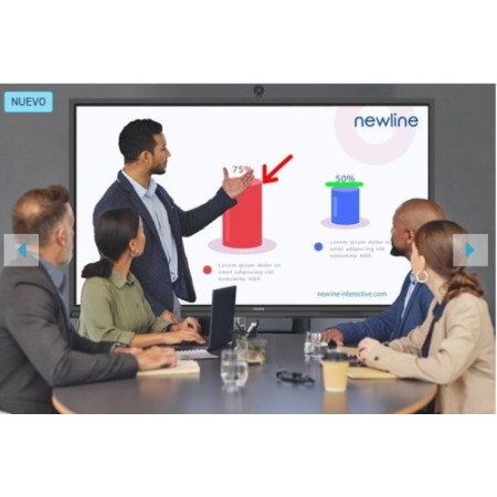 NEWLINE MONITOR INTERNATIVO ELARA PRO (TT-8623QCA+) 86″, ANDROID 13, GOOGLE EDLA, CAMARA 4K, 8 MIC, MULTI USUARIO, 2X20W+SUB15W,
