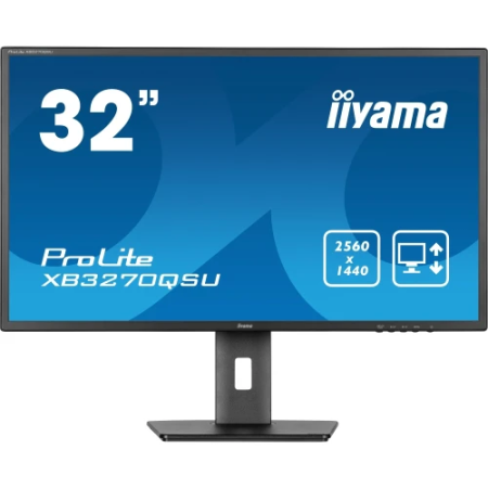MONITOR IIYAMA 32″, PANEL IPS, 1HDMI, 1DP, 3X3.2, 100HZ ,3MS, REDUCTOR DE LUZ, REGULABLE ALTURA,