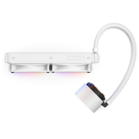 NZXT Kraken Elite 240 RGB Procesador Sistema de refrigeración líquida todo en uno 12 cm Blanco 1 pieza(s)