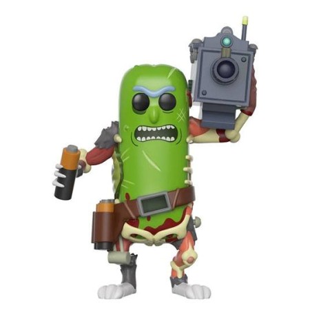 Funko pop animation vinyl rick y morty pickle rick con laser 9cm