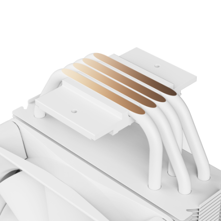 NZXT T120 Procesador Refrigerador de aire 12 cm Blanco 1 pieza(s)