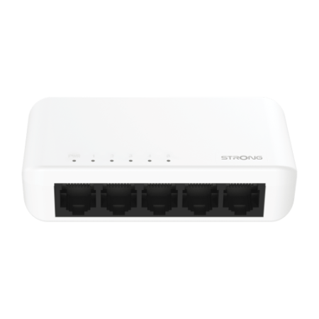 Strong SW5000P switch Gigabit Ethernet (10/100/1000) Blanco