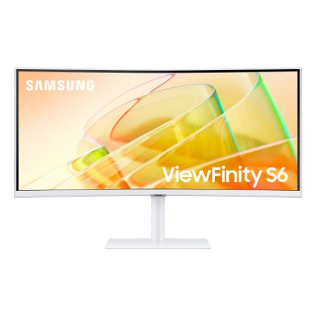 Samsung LS34C650TAU pantalla para PC 86,4 cm (34″) 3440 x 1440 Pixeles 4K Ultra HD LED Blanco