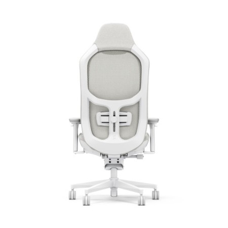 Fractal Design FD-CH-RE1M-02 silla para videojuegos Silla para videojuegos de PC Asiento acolchado Blanco