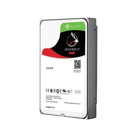 Disco duro interno hdd seagate ironwolf nas st8000vn004 8tb 3.5 pulgadas 7200rpm -  256mb -  sata 6gb - s