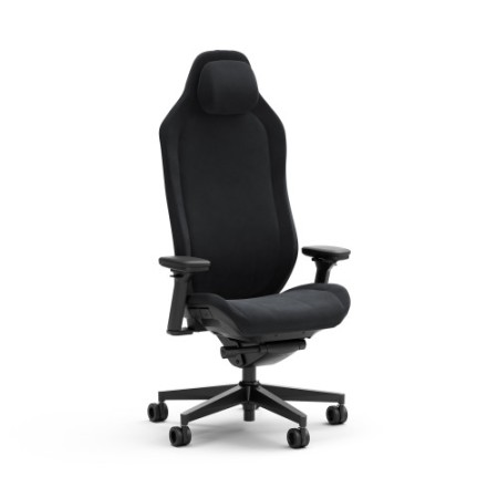 Fractal Design FD-CH-RE1A-01 silla para videojuegos Silla para videojuegos de PC Asiento acolchado Negro