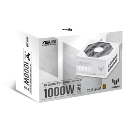 ASUS TUF Gaming 1000W Gold White Edition unidad de fuente de alimentación 20+4 pin ATX ATX Blanco