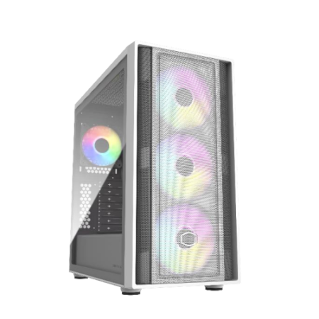 Cooler Master MasterBox 600 White Escritorio Blanco