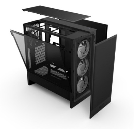 CAJA NZXT H5 FLOW (2024) BLACK RGB CC-H52FB-R1