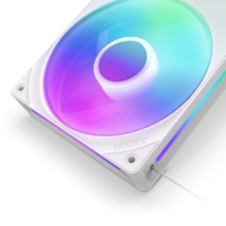 NZXT RF-U24HF-W1 sistema de refrigeración para ordenador Carcasa del ordenador Ventilador Blanco