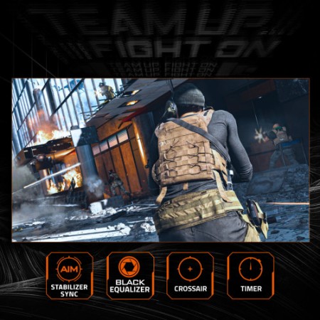 GIGABYTE GS27U 27” Monitor de juegos UHD - 3840 x 2160 (UHD), 160Hz, 1ms, 350 cd/m², Display HDR400, HDMI 2.1, DisplayPort 1.4