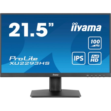 IIYAMA MONITOR PANEL IPS DE 21.5’’, REGULABLE, 100 HZ, HDMI, REDUCTOR DE LUZ AZUL, ALTAVOCES