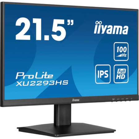 IIYAMA MONITOR PANEL IPS DE 21.5’’, REGULABLE, 100 HZ, HDMI, REDUCTOR DE LUZ AZUL, ALTAVOCES