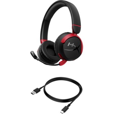 HyperX Cloud Mini: auriculares gaming inalámbricos (negro)