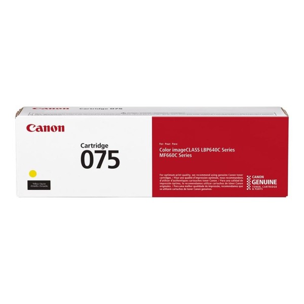 Toner canon 075 amarillo para cl mfp - sfp