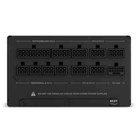 NZXT C1000 Gold unidad de fuente de alimentación 1000 W 24-pin ATX ATX Negro