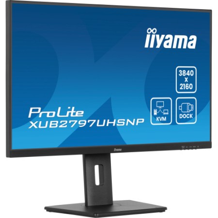 MONITOR IIYAMA 27 PULGADAS, IPS, DOCK, KVM, 96W, 3X3.2 1XC