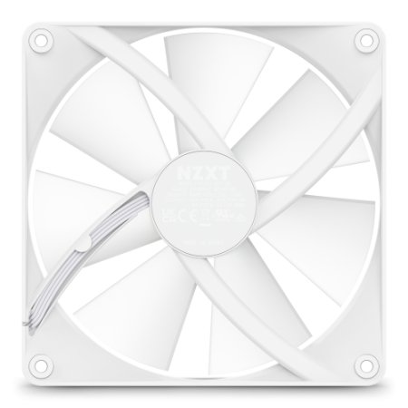 NZXT F140 RGB Core Carcasa del ordenador Ventilador 14 cm Blanco 1 pieza(s)