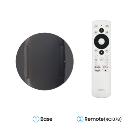 BenQ GV50 videoproyector Proyector de alcance estándar 500 lúmenes ANSI DLP 1080p (1920x1080) Blanco
