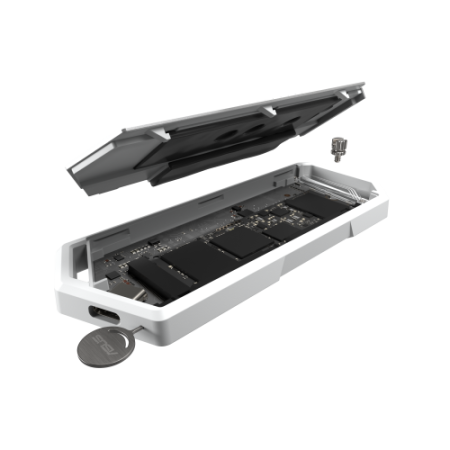 CARCASA DE SSD ASUS ROG STRIX ARION/WHT/G/AS//ESD-S1C (BLANCA)