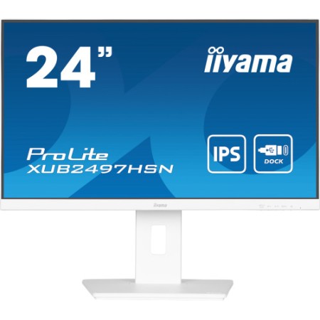 MONITOR IIYAMA 24″ CON PANEL EN TECNOLOGÍA IPS, USB-C DOCK Y RJ45 (LAN)