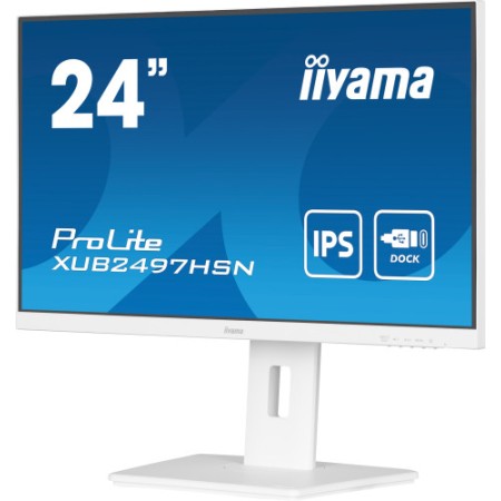 MONITOR IIYAMA 24″ CON PANEL EN TECNOLOGÍA IPS, USB-C DOCK Y RJ45 (LAN)