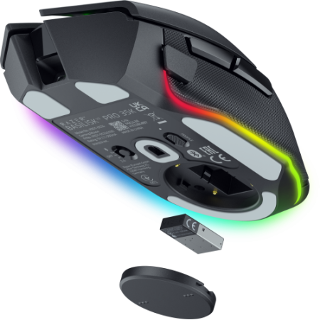 RATON RAZER BASILISK V3 PRO 35K NEGRO (RZ01-05240100-R3G1)